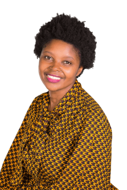 Smiling woman representing KENEI's mission